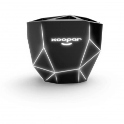 White - Xoopar Geo Skeletal Lighted Custom Wireless Speaker