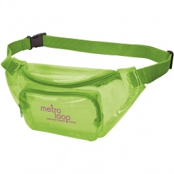 Lime Translucent Promotional Fanny Pack