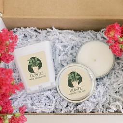 Lifestyle - DIY Planter and Candle Custom Gift Set
