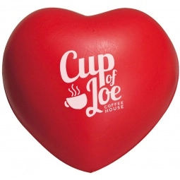 Red Heart Promotional Stress Balls
