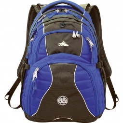 Royal Blue High Sierra Swerve Computer Custom Backpacks