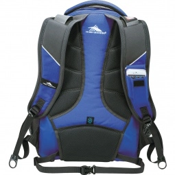 High Sierra Swerve Computer Custom Backpacks - Back View