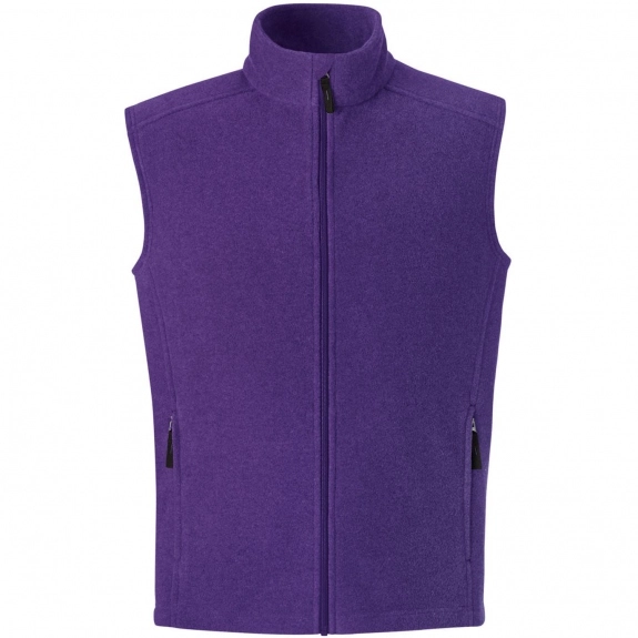 Campus Purple Core365 Journey Fleece Custom Vest - Men's
