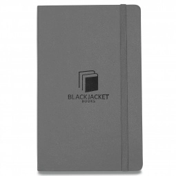 Grey Moleskine Hardcover Lined Custom Journals - 5"w x 8.25"h