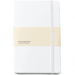 White Moleskine Hardcover Lined Custom Journals