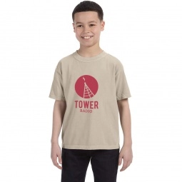 Sandstone Comfort Colors Garment Dyed Custom T-Shirts - Youth