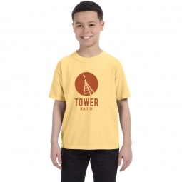 Butter Comfort Colors Garment Dyed Custom T-Shirts - Youth