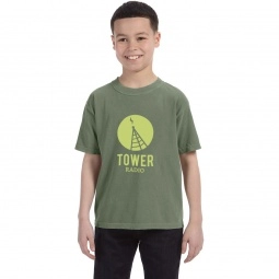 Moss Comfort Colors Garment Dyed Custom T-Shirts - Youth