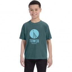 Emerald Comfort Colors Garment Dyed Custom T-Shirts - Youth