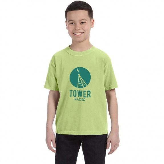Celedon Comfort Colors Garment Dyed Custom T-Shirts - Youth