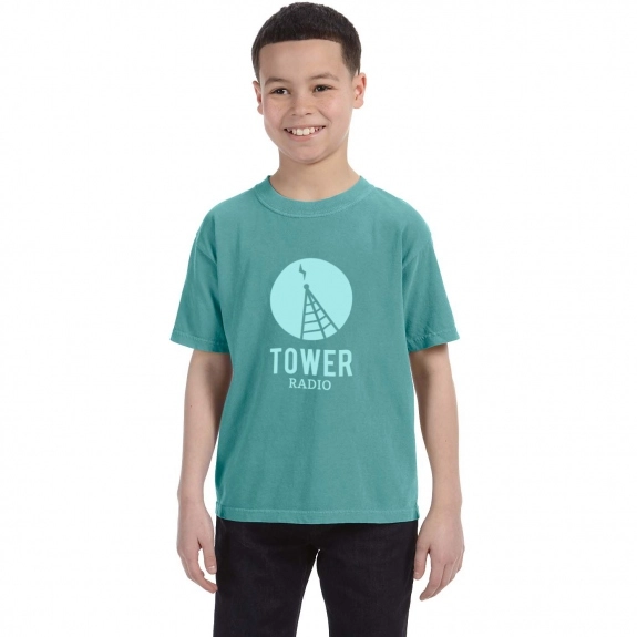 Sea Comfort Colors Garment Dyed Custom T-Shirts - Youth