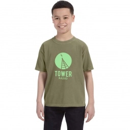 Weed Comfort Colors Garment Dyed Custom T-Shirts - Youth