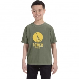 Sage Comfort Colors Garment Dyed Custom T-Shirts - Youth