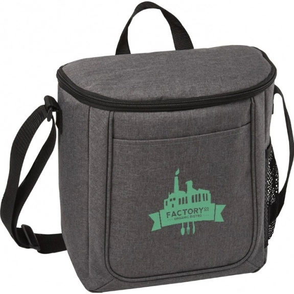 Grey - Heather Promotional Cooler Bag - 12 Can