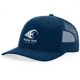 Navy Blue Richardson Trucker Snapback Custom Hat