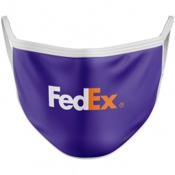 Full Color 2-Ply Polyester Custom Face Mask
