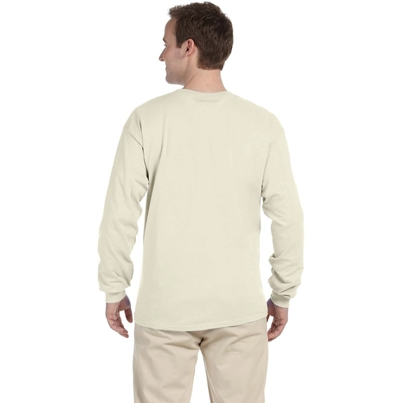 Back - Gildan Ultra Cotton Long Sleeve T-Shirt