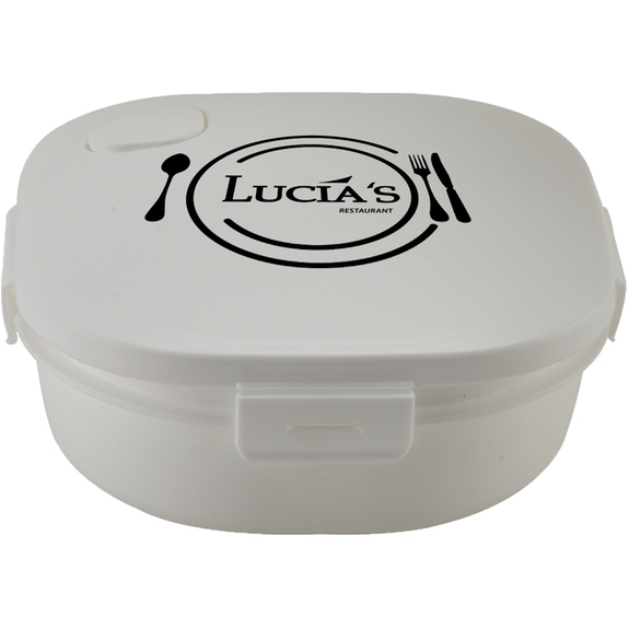 Translucent Frost Steam-In&#153; Custom Food Container