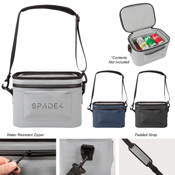Group - Intrepid Water Resistant Branded Cooler Bag - 6 Can