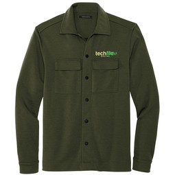 Townsend Green - Mercer + Mettle&#174; Double-Knit Custom Snap Jacket - Men