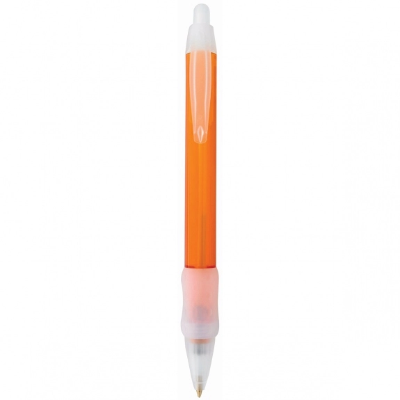 Orange Ice BIC WideBody Grip Retractable Ballpoint Imprinted Pen