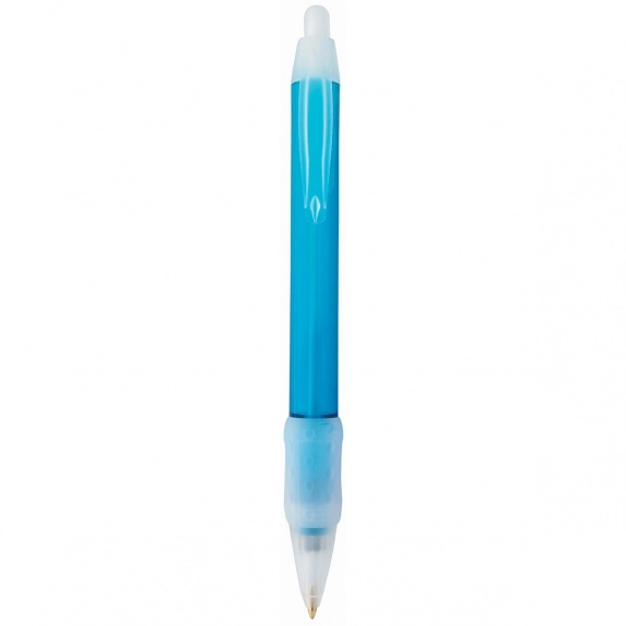 Blue Ice BIC WideBody Grip Retractable Ballpoint Imprinted Pen