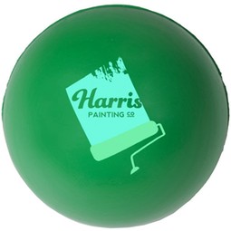 Hunter Green Classic Round Custom Stress Balls