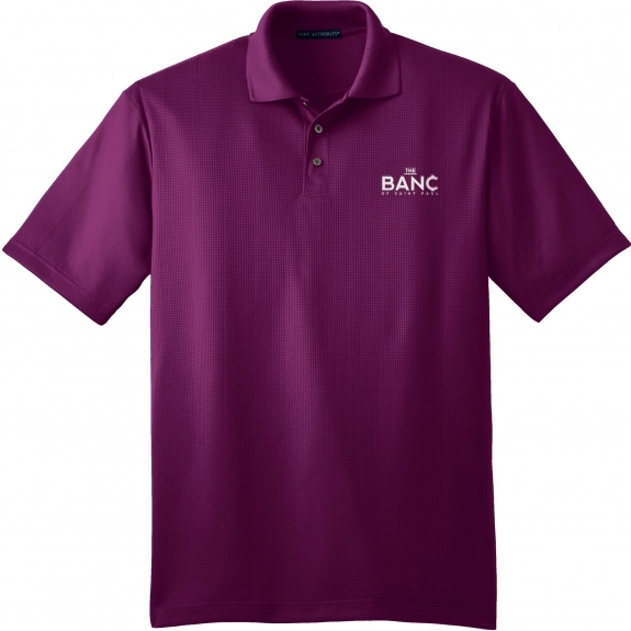 Violet Purple Port Authority Lightweight Custom Polo Shirts - Men's