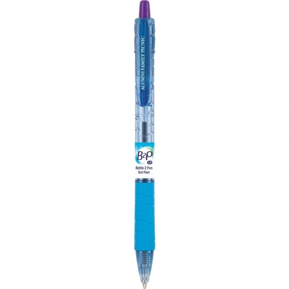 Purple Pilot Bottle 2 Pen Ball Point Promotional Pen