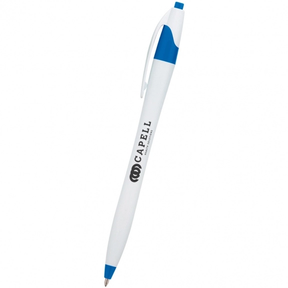 Blue Antibacterial Javelin Custom Pen