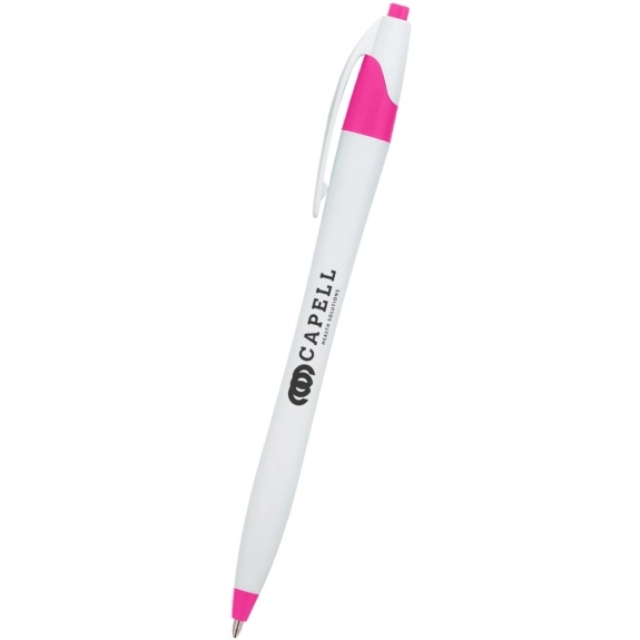 Pink Antibacterial Javelin Custom Pen
