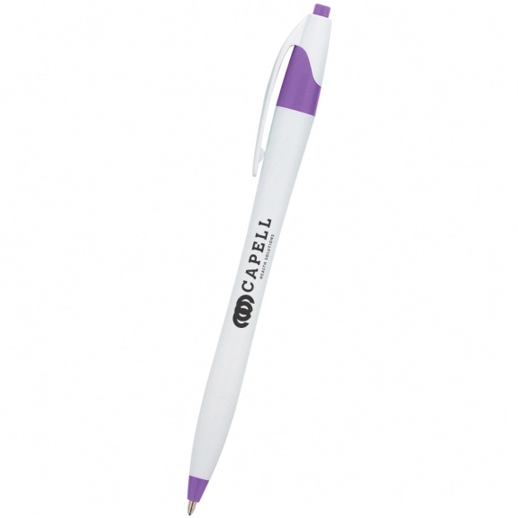 Purple Antibacterial Javelin Custom Pen