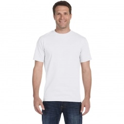 Front Hanes ComfortSoft Promotional T-Shirt - White