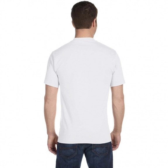 Back Hanes ComfortSoft Promotional T-Shirt - White