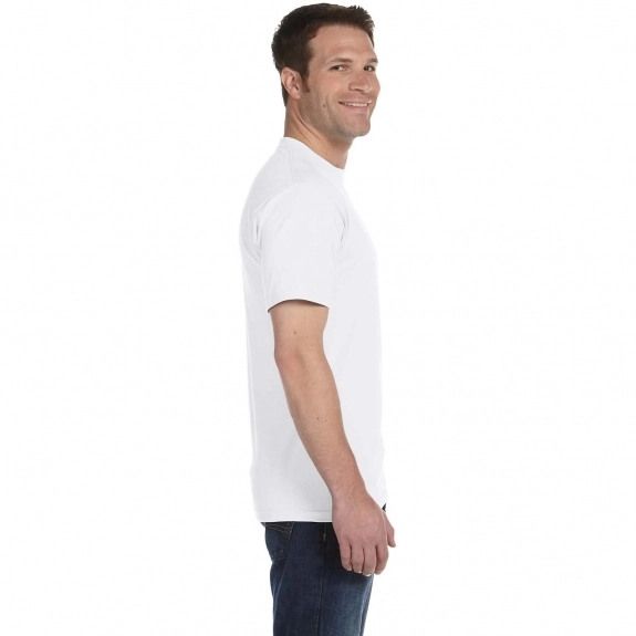 Side Hanes ComfortSoft Promotional T-Shirt - White