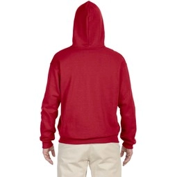 Back JERZEES NuBlend Fleece Logo Pullover Hooded Sweatshirt - Colors