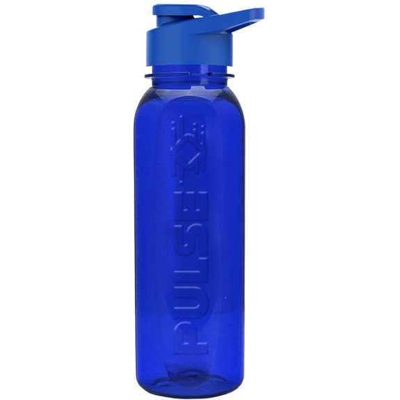 Translucent Blue - Boss Tritan™ 24 oz. Custom Logo Water Bottle