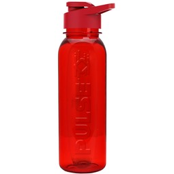 Translucent Red - Boss Tritan™ 24 oz. Custom Logo Water Bottle