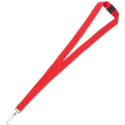 Red Lanyard with Swivel Clip - Blank - .75"