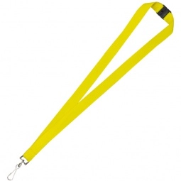 Yellow Lanyard with Swivel Clip - Blank - .75"