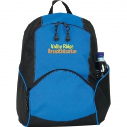Royal Blue/Black Day Trip Promotional Backpack