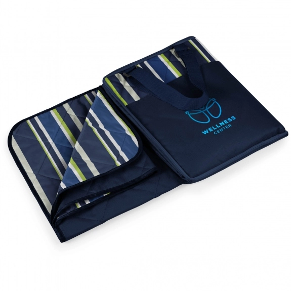 Picnic Time Vista Outdoor Custom Blanket Tote Customized Blankets