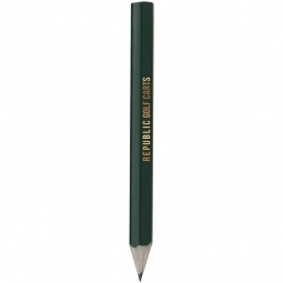 Mallard Hex Wooden Custom Imprinted Golf Pencil