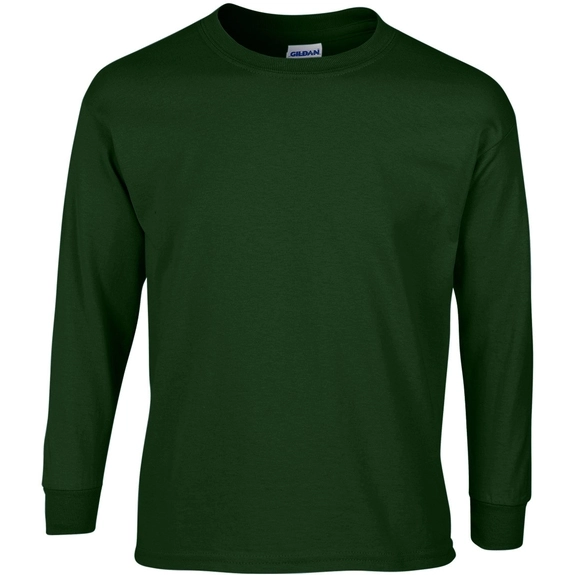 Forest Green - Gildan Ultra Cotton Long Sleeve T-Shirt