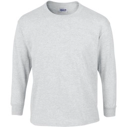 Ash Grey - Gildan Ultra Cotton Long Sleeve T-Shirt