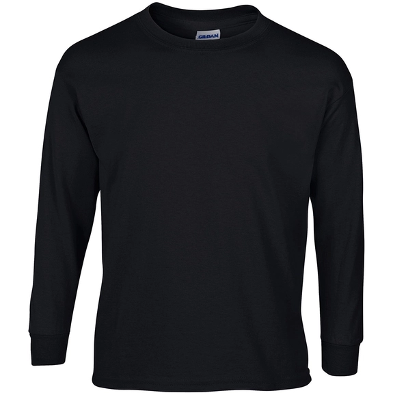 Black - Gildan Ultra Cotton Long Sleeve T-Shirt