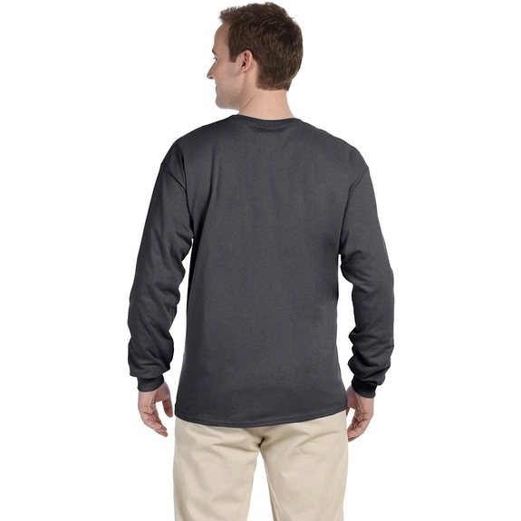 Back - Gildan Ultra Cotton Long Sleeve T-Shirt