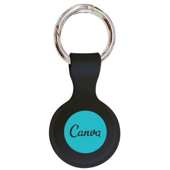 Silicone Branded Key Ring