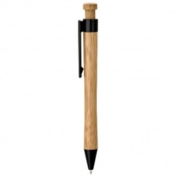 Black Eco-Friendly Bamboo Promo Pen