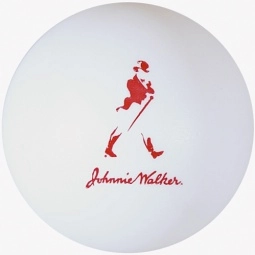 White Logo Ping Pong Ball - Single Ball